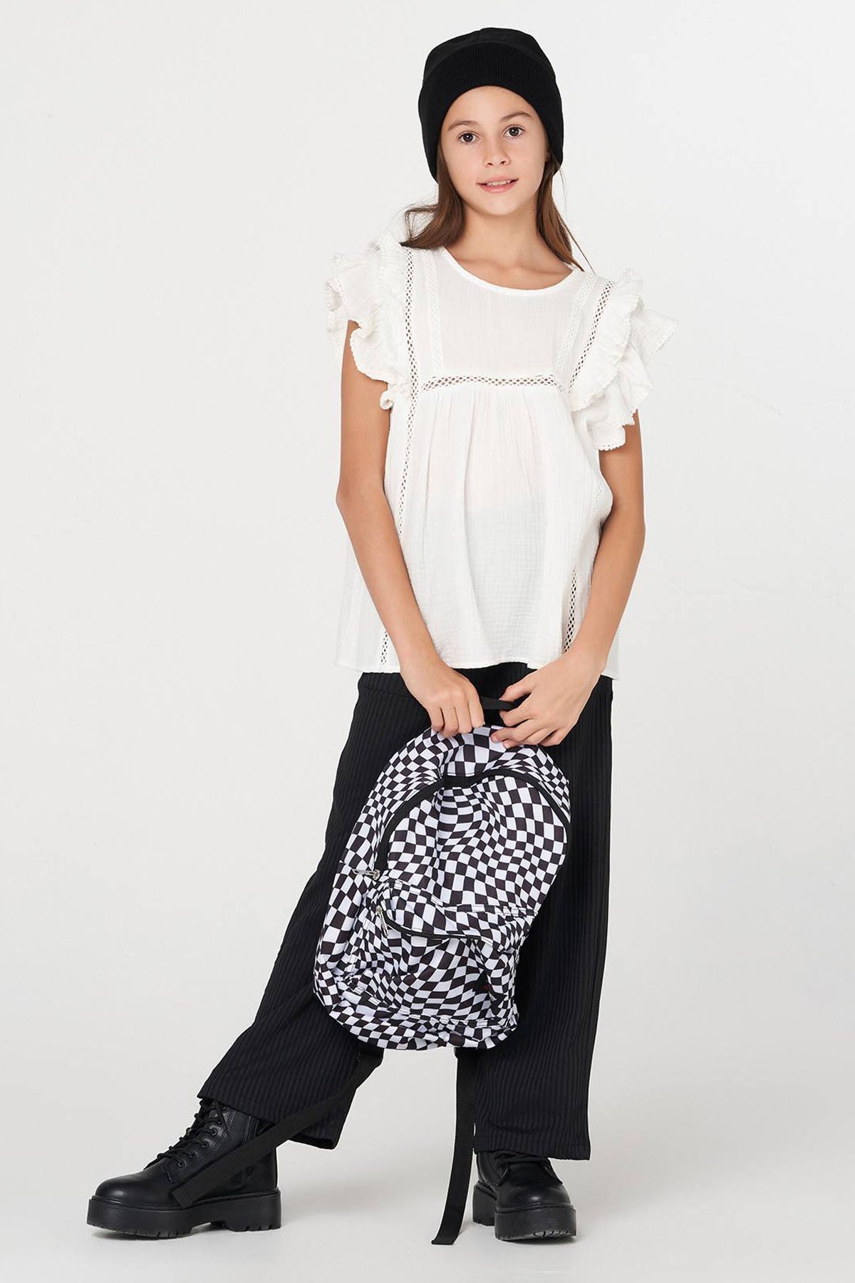 Boho Ruffle Top