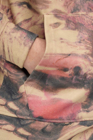 Front Close Marbling Hoodie